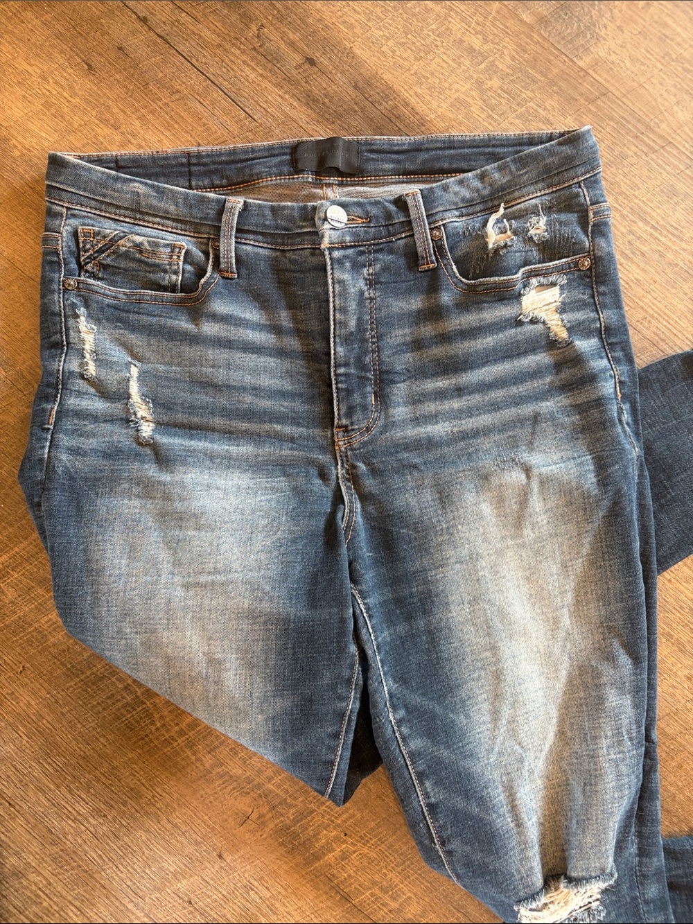 Buckle Black Women’s Distressed Skinny Jeans -Size 30